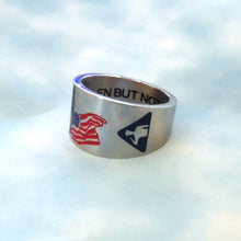 Load image into Gallery viewer, FLAG @ HALF-MAST FALLEN HERO RING
