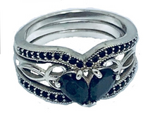 Load image into Gallery viewer, Silver Broken Heart The Circle Remains UnBroken