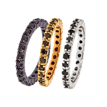 Load image into Gallery viewer, WIDOWS 3rd RING Plated Eternity Band
