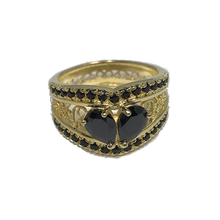 Load image into Gallery viewer, Broken Heart Set Gold over Sterling Silver