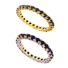 Load image into Gallery viewer, WIDOWS 3rd RING Sterling Silver Eternity Band