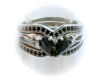 Load image into Gallery viewer, Silver Broken Heart The Circle Remains UnBroken