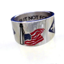 Load image into Gallery viewer, FLAG @ HALF-MAST FALLEN HERO RING