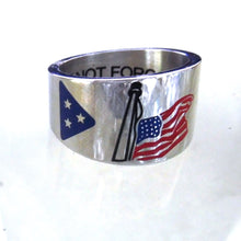 Load image into Gallery viewer, FLAG @ HALF-MAST FALLEN HERO RING