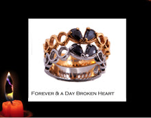 Load image into Gallery viewer, Forever & A Day Stainless Steel Broken Heart